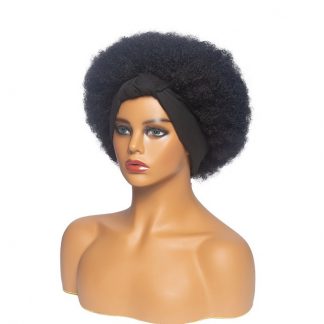 跨境合成非洲小卷假发 Short Black Afro Wig Synthetic African Style