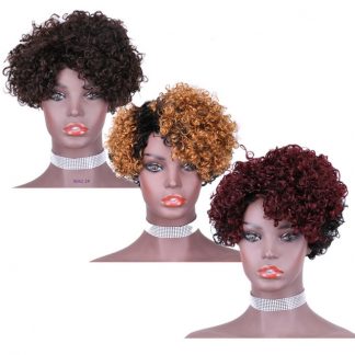 批发非洲扭结短假发 Wholesale Afro Kinky Twist Short Wig Top Quality